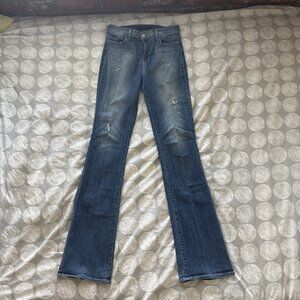 J Brand Remy Boot Cut Stretch Blue Denim Jeans Sz 28